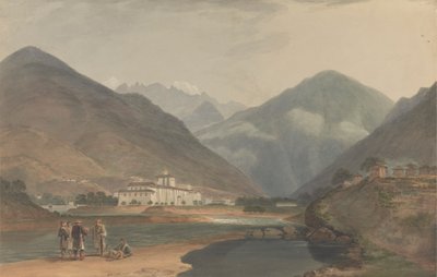 La antigua capital de invierno de Bután en Punakha Dzong de Samuel Davis