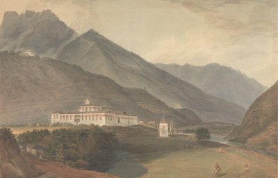 Palacio del Deib Rajan en Tassisudon de Samuel Davis