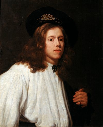 Autorretrato, siglo XVII de Samuel van Hoogstraten