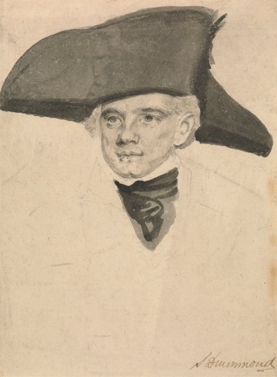 Retrato de un oficial de la Armada de Samuel Drummond