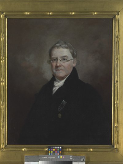Retrato del Dr. James E. B. Finley, fecha desconocida (óleo sobre lienzo) de Samuel Finley Breese Morse