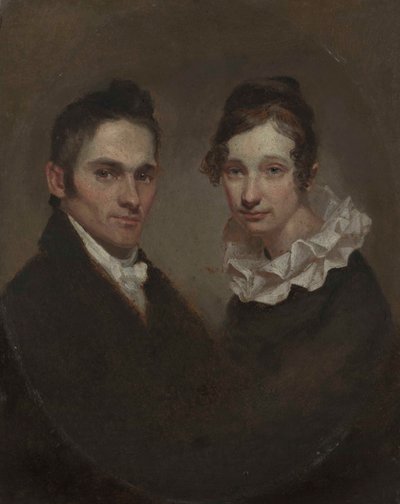 Reverendo (1789-1869) y Sra. de Hiram Bingham (Sybil Mosely, m. 1848) de Samuel Finley Breese Morse
