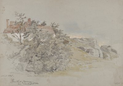 Rusthall Common, cerca de Tunbridge Wells, c.1845 de Samuel Gillespie Prout