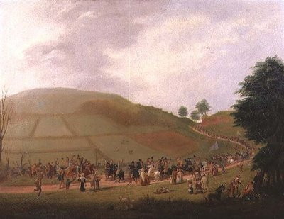 La procesión electoral de Sir William Miles (1797-1878) de Samuel Griffiths Tovey