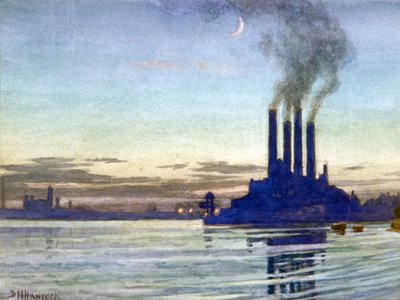 Lots Road Power Station - Tarde, siglo XX de Samuel Harry Hancock