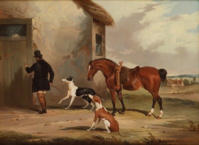 Coursing: Retorno (óleo sobre lienzo) de Samuel Henry Alken