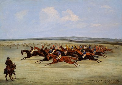 Las apuestas de Cambridgeshire, 1853 de Samuel Henry Alken
