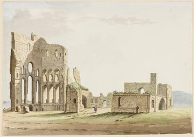Priorato de Tynemouth, Northumberland de Samuel Hieronymous Grimm