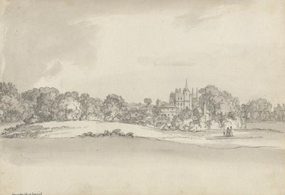 Castillo de Vanbrugh, Greenwich de Samuel Hieronymus Grimm