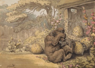 El oso y las colmenas de Samuel Howitt