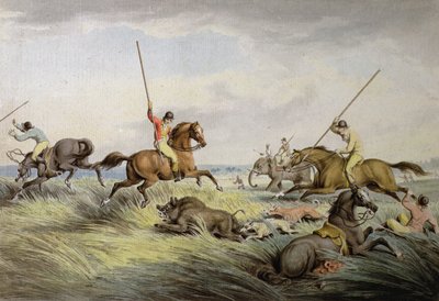La caza del cerdo - La matanza, de 