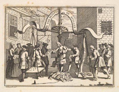 Boleto de Beneficio para Spiller, 1788 de Samuel Ireland