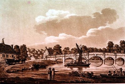 Puente de Chertsey, ilustración de 