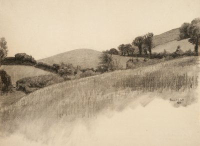 Paisaje rural, 1884 de Samuel Isham