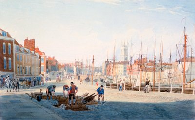 Desfile de San Agustín, Bristol, c1810 de Samuel Jackson