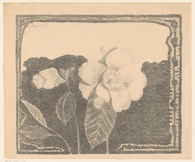 Camelia, dejó una flor en capullo de Samuel Jessurun de Mesquita