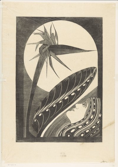 Strelitzia en flor de Samuel Jessurun de Mesquita