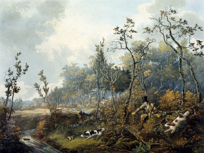 Caza de Becadas de Samuel John Egbert (after) Jones