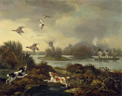 Caza de Patos, c.1820-45 de Samuel John Egbert Jones