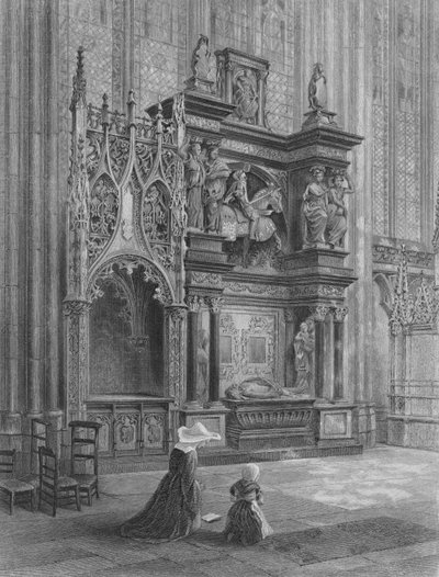Tumba de Louis de Breze, Catedral de Rouen de Samuel John Hodson