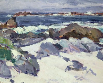 Una costa rocosa, Iona de Samuel John Peploe
