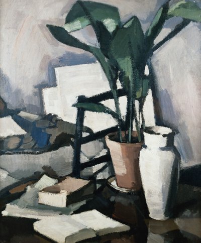 Aspidistra, c. 1924 de Samuel John Peploe