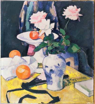 Rosas y naranjas, c.1920 de Samuel John Peploe