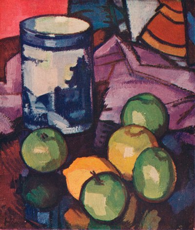 Naturaleza muerta, c. 1919 de Samuel John Peploe
