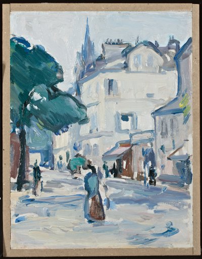 Escena de calle, París de Samuel John Peploe