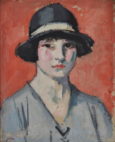 El sombrero negro de Samuel John Peploe