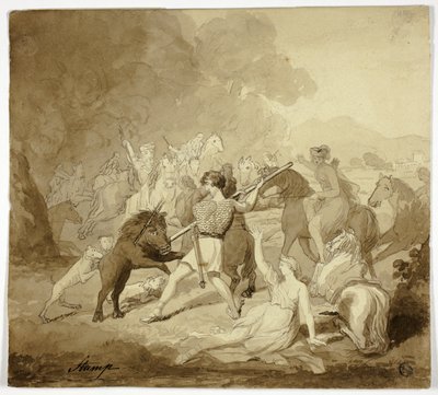 Escena de Cymbeline de Samuel John Stump