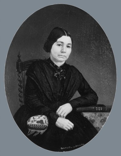 Retrato de una Dama, ca. 1850 de Samuel Lovett Waldo
