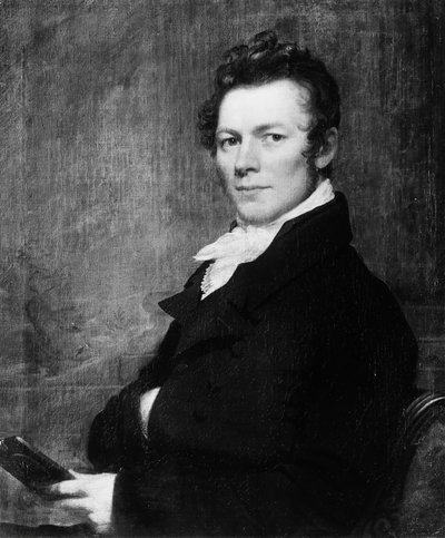 Retrato de un hombre, ca. 1820 de Samuel Lovett Waldo
