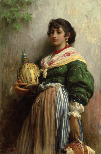 Rosa Siega, 1876 de Samuel Luke Fildes