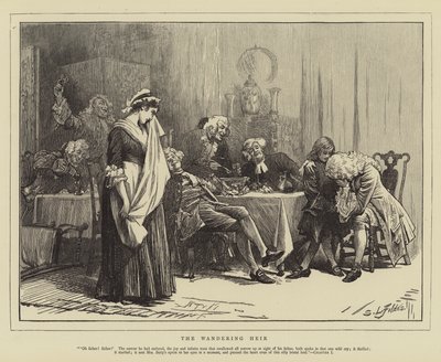 El heredero errante de Samuel Luke Fildes