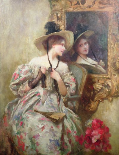Reflejos (óleo sobre lienzo) de Samuel Melton Fisher