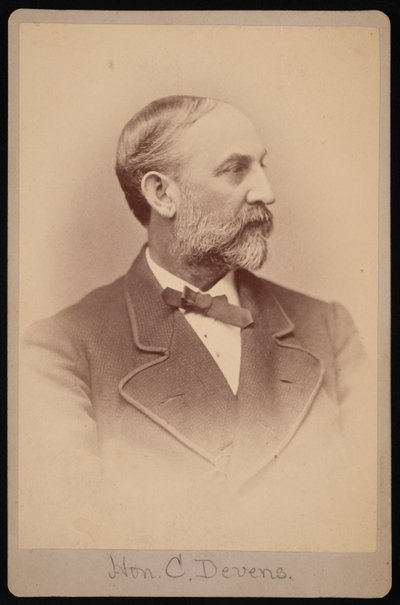 Retrato de Charles Devens de Samuel Montague Fassett