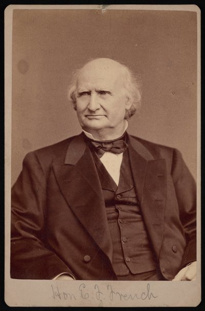 Retrato de Ezra Bartlett French 1810-1880 de Samuel Montague Fassett
