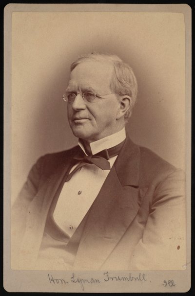 Retrato de Lyman Trumbull 1813-1896, 1877 de Samuel Montague Fassett