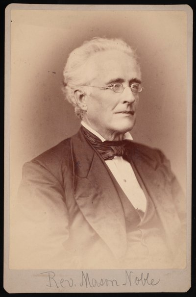 Retrato del Rev. Mason Noble de Samuel Montague Fassett