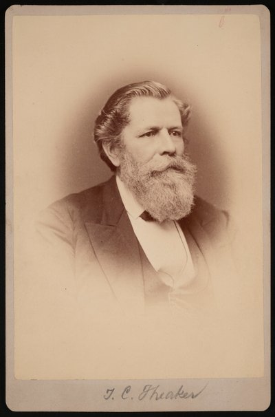 Retrato de Thomas Clarke Theaker 1812-1883 de Samuel Montague Fassett