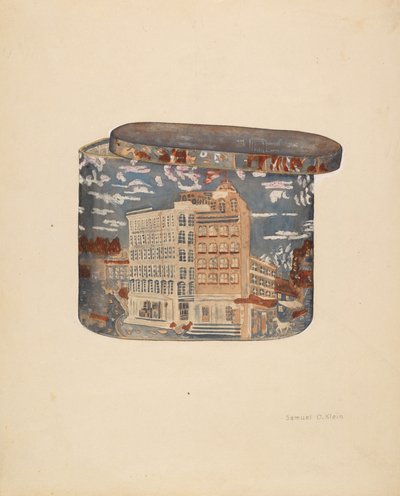 Caja de sombreros de Samuel O. Klein