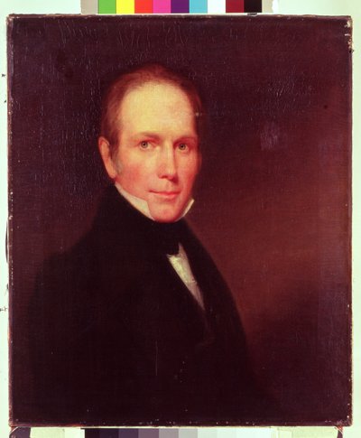 Henry Clay (1777-1852) 1834 (óleo sobre lienzo) de Samuel Osgood