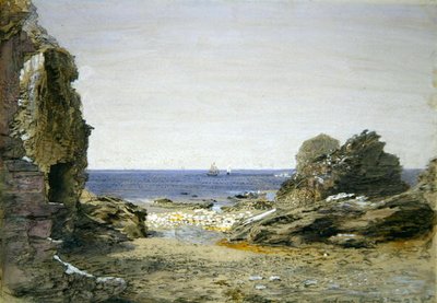 Backways, cerca de Tintagel, Cornualles de Samuel Palmer