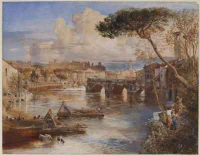 El puente roto, Roma de Samuel Palmer