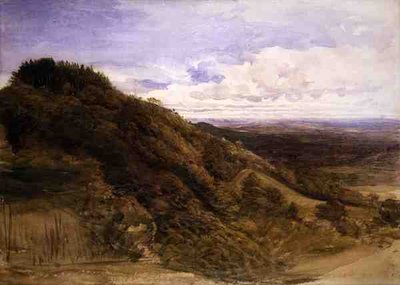 Cerca de Underriver, Sevenoaks de Samuel Palmer