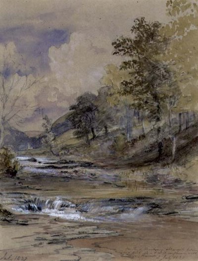 En el río Machwy, Gales de Samuel Palmer
