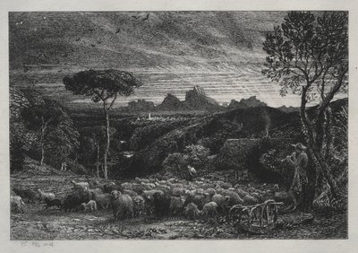 Abriendo el Pliegue de Samuel Palmer