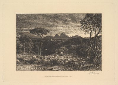 Abriendo el Redil, o Mañana Temprano de Samuel Palmer