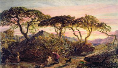 Atardecer de Samuel Palmer